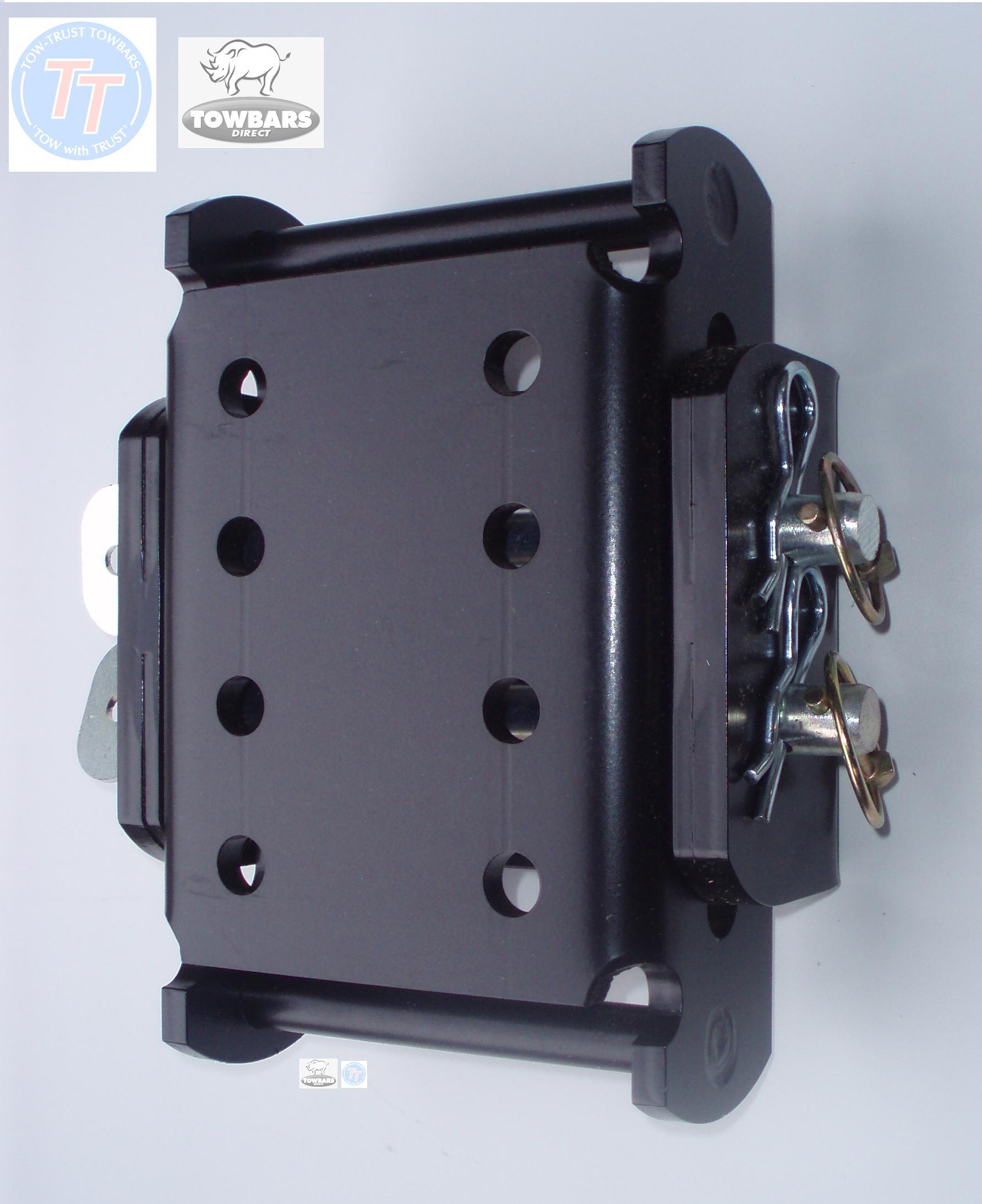 3500kg Adjustable Multi Height Coupling for Flange Towbars Slider Drop